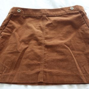 Corduroy Banana Republic Mini-Skirt